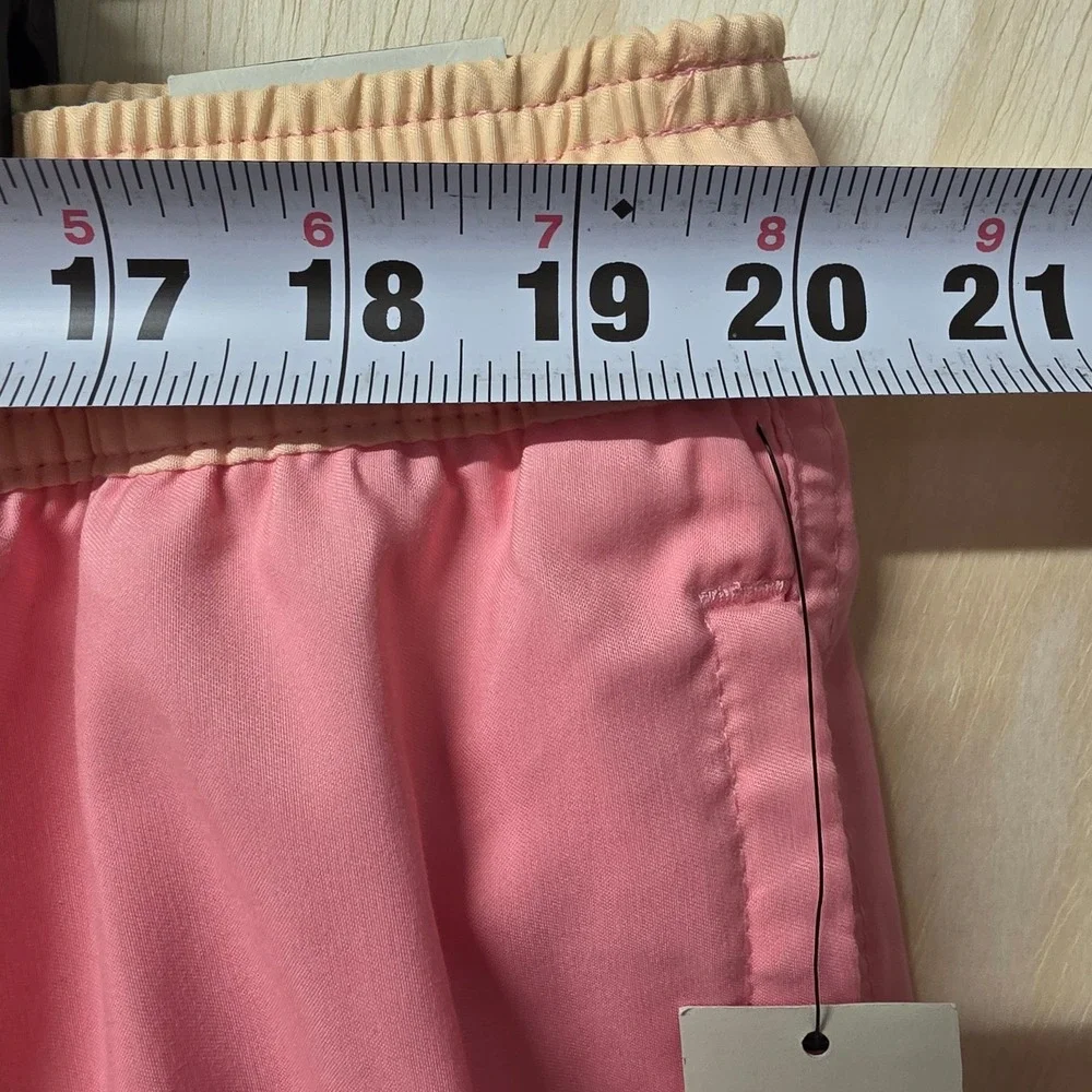 No Boundaries Mens Flamingo Swim Trunks Pink Blue XL‎ 6 Inch Inseam UPF 50+ NWT